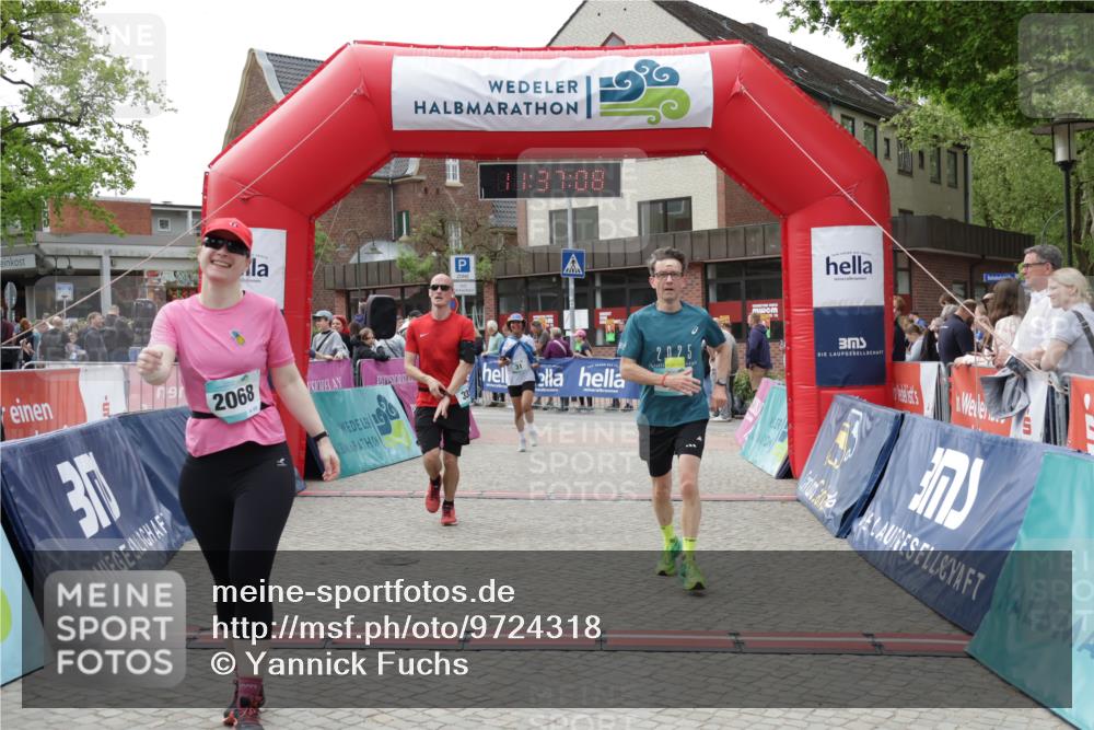 10.05.2026 - 8. Wedeler Halbmarathon Yannick Fuchs http://msf.ph/oto/9724318 10.05.2026 11:37:06 Ziel 31, 61, 333, 696, 2068 meine-sportfotos.de