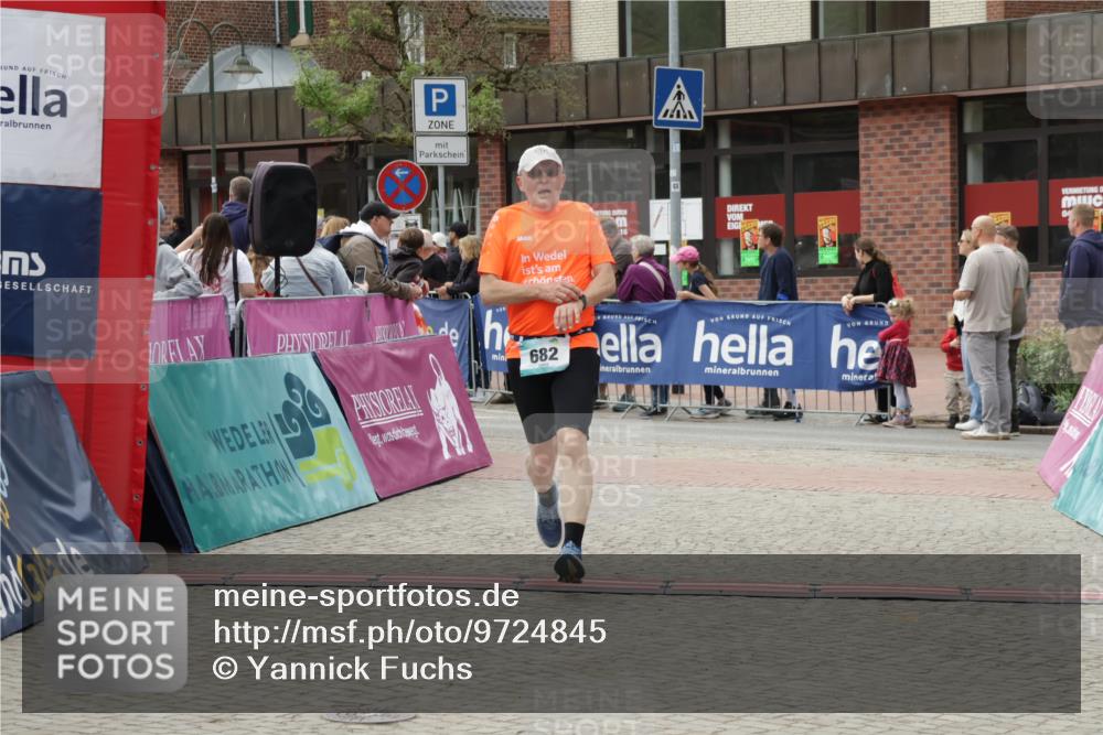 10.05.2026 - 8. Wedeler Halbmarathon Yannick Fuchs http://msf.ph/oto/9724845 10.05.2026 11:37:42 Ziel 682 meine-sportfotos.de