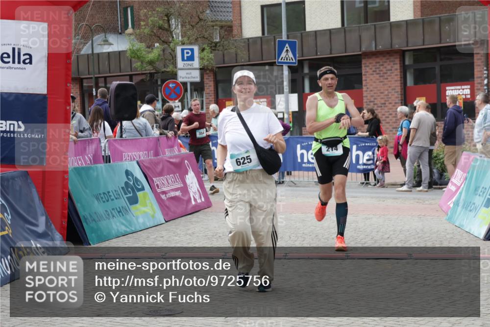 10.05.2026 - 8. Wedeler Halbmarathon Yannick Fuchs http://msf.ph/oto/9725756 10.05.2026 11:38:46 Ziel 214, 354, 625 meine-sportfotos.de