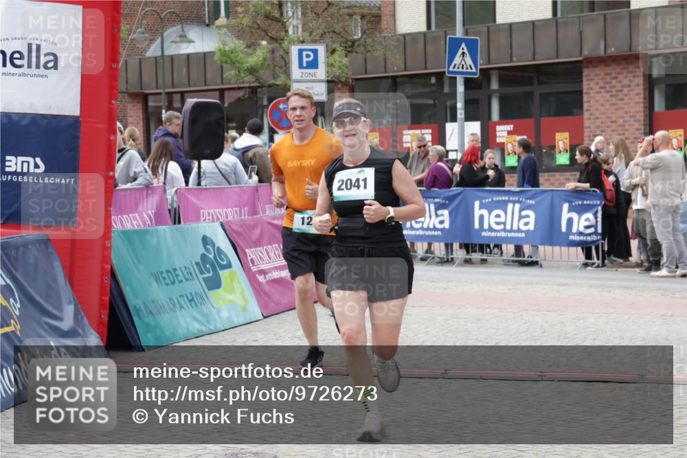10.05.2026 - 8. Wedeler Halbmarathon Yannick Fuchs http://msf.ph/oto/9726273 10.05.2026 11:39:38 Ziel 124, 750, 2041 meine-sportfotos.de