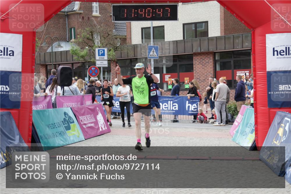 10.05.2026 - 8. Wedeler Halbmarathon Yannick Fuchs http://msf.ph/oto/9727114 10.05.2026 11:40:45 Ziel 340, 591, 639, 738, 1001 meine-sportfotos.de