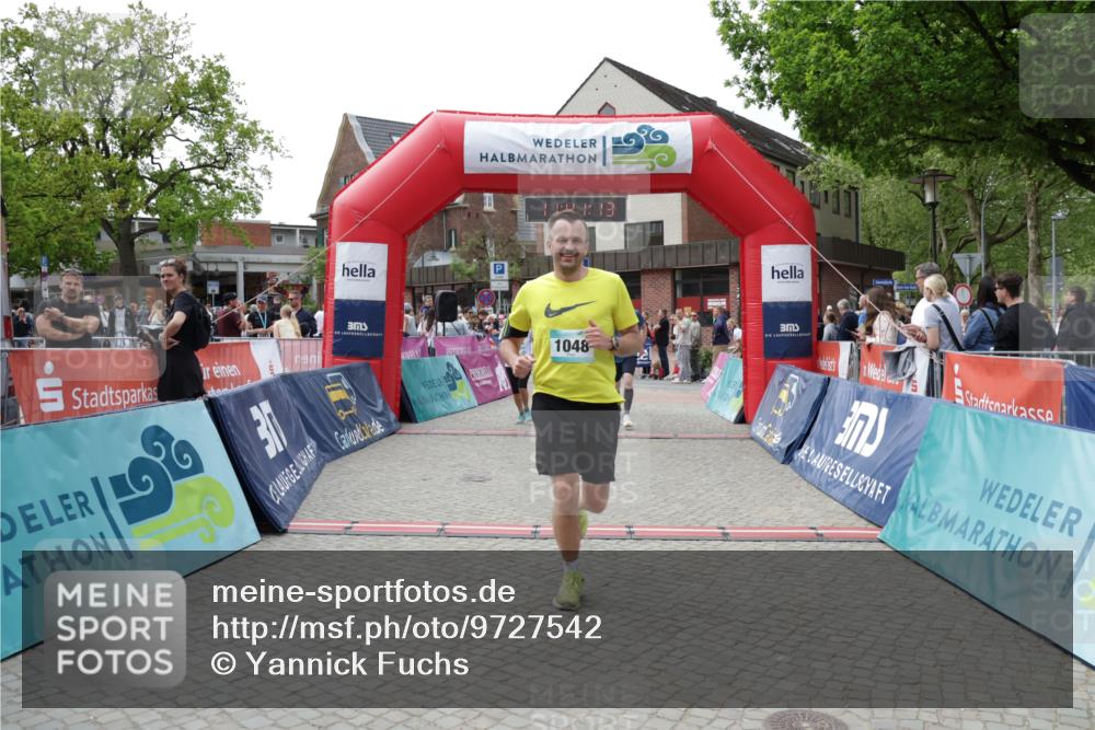 10.05.2026 - 8. Wedeler Halbmarathon Yannick Fuchs http://msf.ph/oto/9727542 10.05.2026 11:41:11 Ziel 310, 540, 543, 658, 770, 1048 meine-sportfotos.de