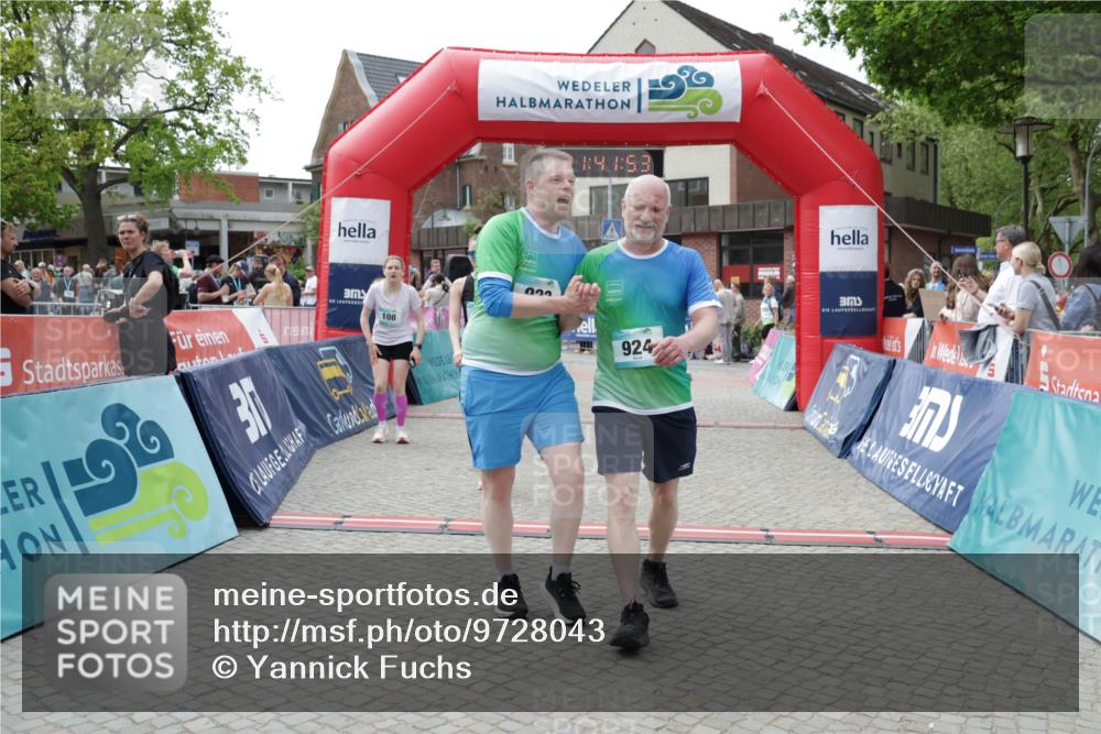 10.05.2026 - 8. Wedeler Halbmarathon Yannick Fuchs http://msf.ph/oto/9728043 10.05.2026 11:41:52 Ziel 108, 223, 923, 924 meine-sportfotos.de