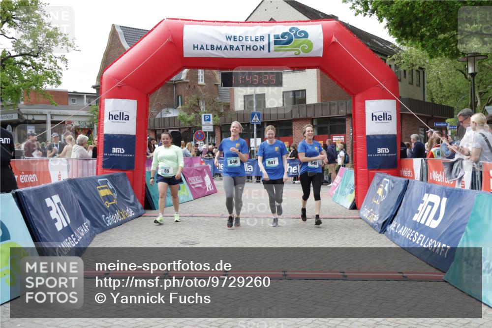 10.05.2026 - 8. Wedeler Halbmarathon Yannick Fuchs http://msf.ph/oto/9729260 10.05.2026 11:43:23 Ziel 85, 646, 647, 648 meine-sportfotos.de