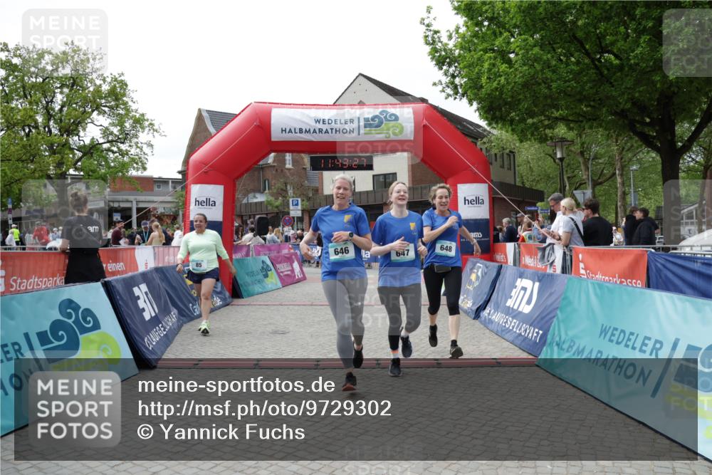 10.05.2026 - 8. Wedeler Halbmarathon Yannick Fuchs http://msf.ph/oto/9729302 10.05.2026 11:43:25 Ziel 85, 422, 646, 647, 648 meine-sportfotos.de