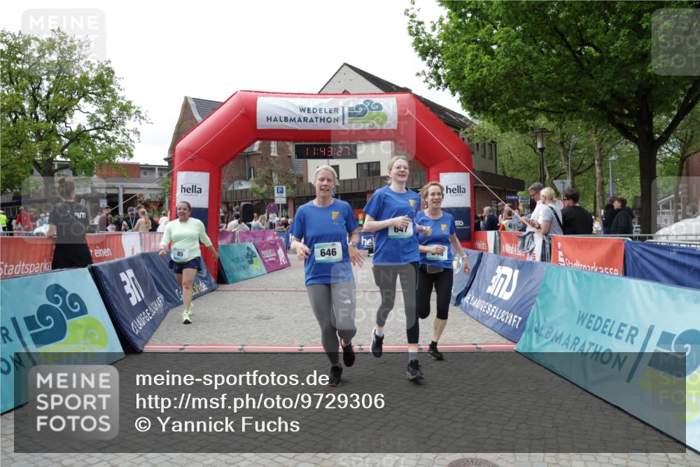 10.05.2026 - 8. Wedeler Halbmarathon Yannick Fuchs http://msf.ph/oto/9729306 10.05.2026 11:43:25 Ziel 85, 422, 646, 647, 648 meine-sportfotos.de