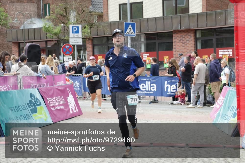 10.05.2026 - 8. Wedeler Halbmarathon Yannick Fuchs http://msf.ph/oto/9729460 10.05.2026 11:43:41 Ziel 771, 2149 meine-sportfotos.de