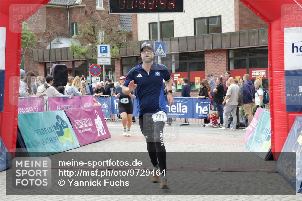 10.05.2026 - 8. Wedeler Halbmarathon Yannick Fuchs http://msf.ph/oto/9729464 10.05.2026 11:43:41 Ziel 771, 2149 meine-sportfotos.de