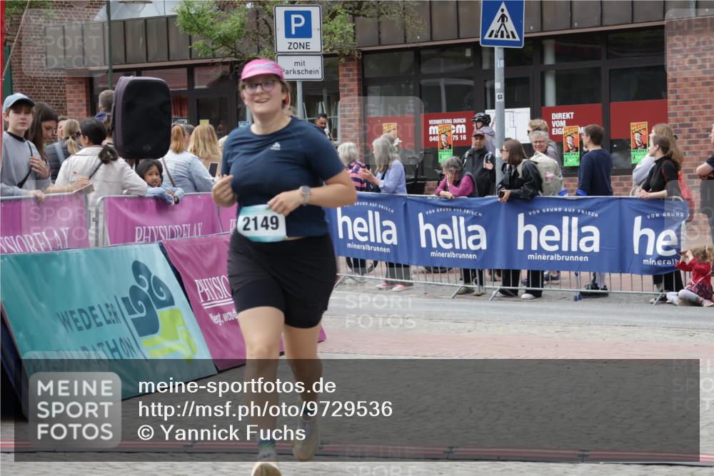 10.05.2026 - 8. Wedeler Halbmarathon Yannick Fuchs http://msf.ph/oto/9729536 10.05.2026 11:43:44 Ziel 771, 2149 meine-sportfotos.de