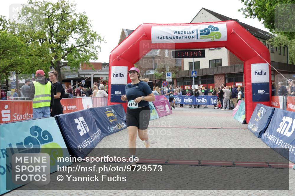 10.05.2026 - 8. Wedeler Halbmarathon Yannick Fuchs http://msf.ph/oto/9729573 10.05.2026 11:43:46 Ziel 771, 2149 meine-sportfotos.de