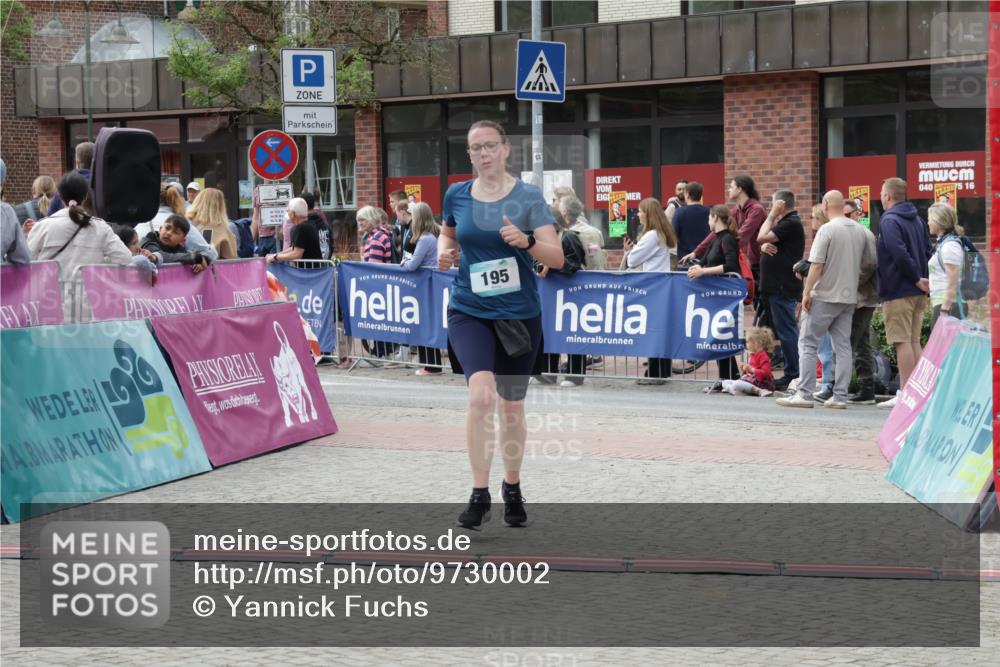 10.05.2026 - 8. Wedeler Halbmarathon Yannick Fuchs http://msf.ph/oto/9730002 10.05.2026 11:44:09 Ziel 195, 1016 meine-sportfotos.de