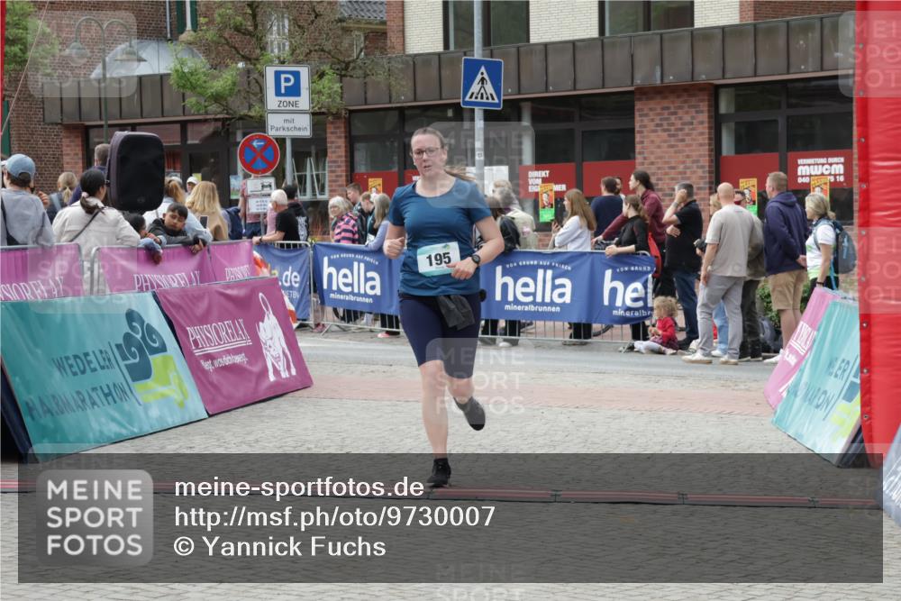 10.05.2026 - 8. Wedeler Halbmarathon Yannick Fuchs http://msf.ph/oto/9730007 10.05.2026 11:44:09 Ziel 195, 1016 meine-sportfotos.de