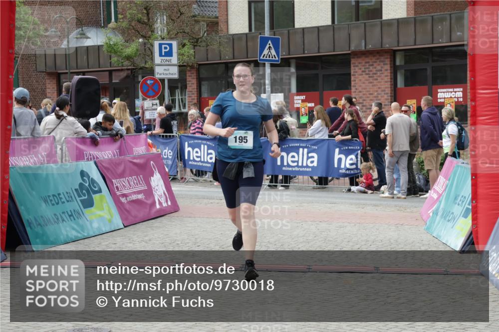 10.05.2026 - 8. Wedeler Halbmarathon Yannick Fuchs http://msf.ph/oto/9730018 10.05.2026 11:44:10 Ziel 195, 1016 meine-sportfotos.de