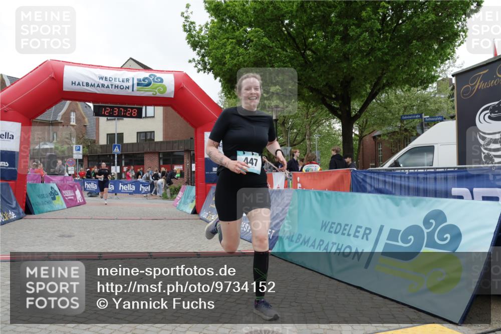 10.05.2026 - 8. Wedeler Halbmarathon Yannick Fuchs http://msf.ph/oto/9734152 10.05.2026 12:37:26 Ziel 104 meine-sportfotos.de