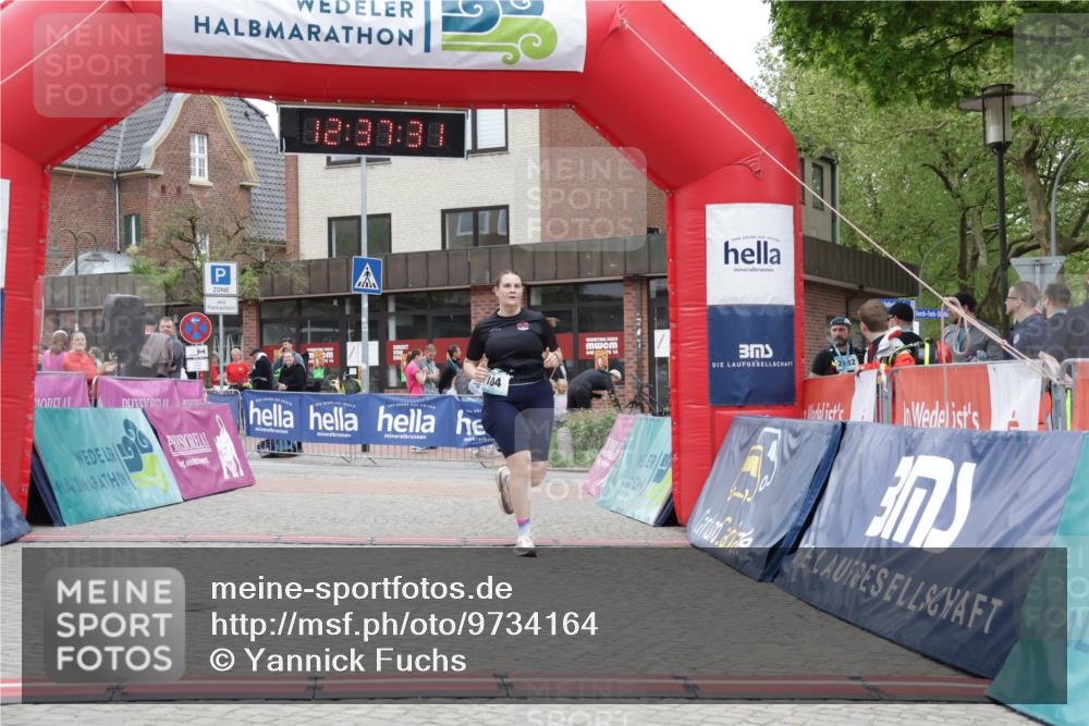 10.05.2026 - 8. Wedeler Halbmarathon Yannick Fuchs http://msf.ph/oto/9734164 10.05.2026 12:37:29 Ziel 104 meine-sportfotos.de