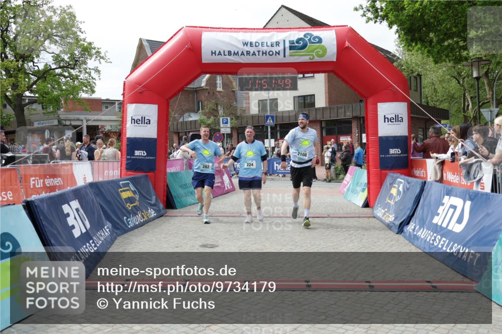 10.05.2026 - 8. Wedeler Halbmarathon Yannick Fuchs http://msf.ph/oto/9734179 10.05.2026 11:51:47 Ziel 224, 282, 312, 2108, 2191 meine-sportfotos.de
