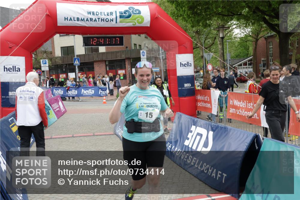 10.05.2026 - 8. Wedeler Halbmarathon Yannick Fuchs http://msf.ph/oto/9734414 10.05.2026 12:41:15 Ziel 15 meine-sportfotos.de
