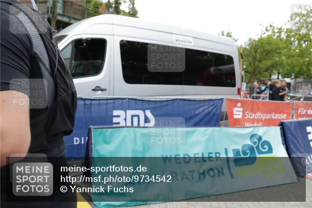 10.05.2026 - 8. Wedeler Halbmarathon Yannick Fuchs http://msf.ph/oto/9734542 10.05.2026 12:43:15 Ziel 532, 533 meine-sportfotos.de