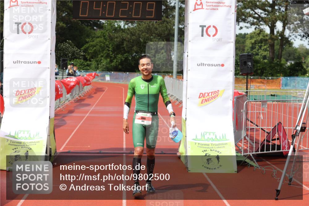 14.06.2026 - 7 Türme Triathlon Andreas Tolksdorf http://msf.ph/oto/9802500 14.06.2026 15:02:08 Ziel 841 meine-sportfotos.de