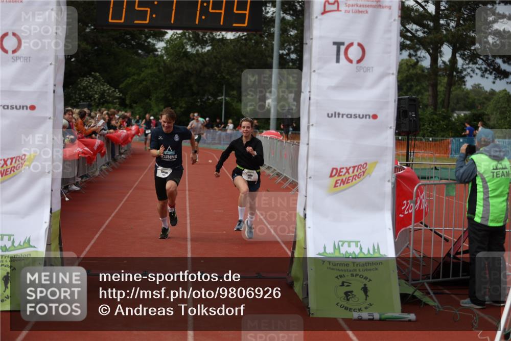14.06.2026 - 7 Türme Triathlon Andreas Tolksdorf http://msf.ph/oto/9806926 14.06.2026 16:11:47 Ziel 1235, 1248, 1424, 1699 meine-sportfotos.de