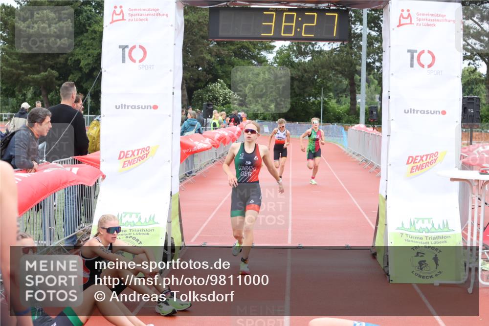 14.06.2026 - 7 Türme Triathlon Andreas Tolksdorf http://msf.ph/oto/9811000 14.06.2026 08:56:18 Schwimmen  meine-sportfotos.de