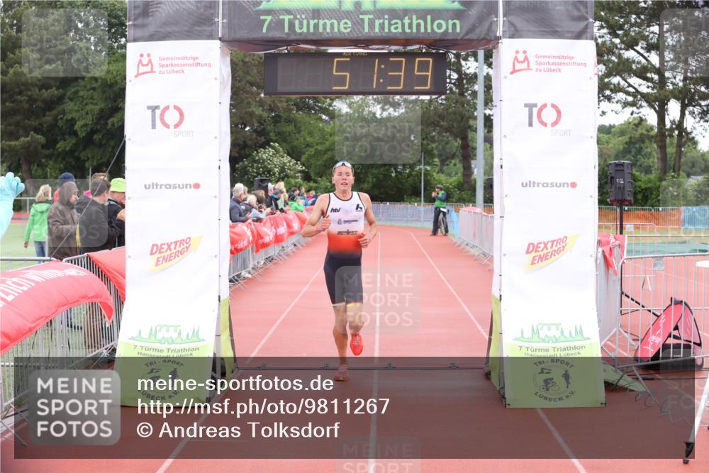 14.06.2026 - 7 Türme Triathlon Andreas Tolksdorf http://msf.ph/oto/9811267 14.06.2026 09:30:50 Schwimmen  meine-sportfotos.de