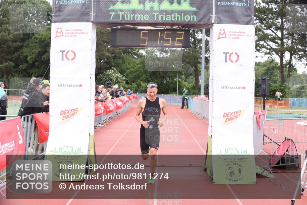 14.06.2026 - 7 Türme Triathlon Andreas Tolksdorf http://msf.ph/oto/9811274 14.06.2026 09:31:04 Schwimmen  meine-sportfotos.de