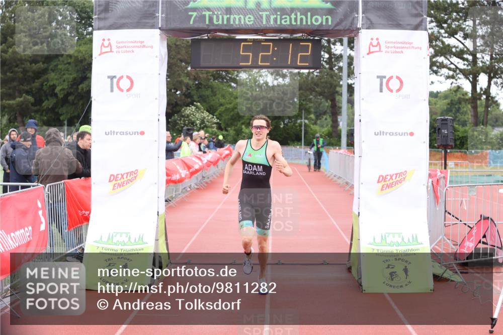 14.06.2026 - 7 Türme Triathlon Andreas Tolksdorf http://msf.ph/oto/9811282 14.06.2026 09:31:24 Schwimmen  meine-sportfotos.de