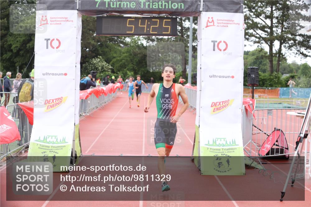 14.06.2026 - 7 Türme Triathlon Andreas Tolksdorf http://msf.ph/oto/9811329 14.06.2026 09:33:36 Schwimmen  meine-sportfotos.de