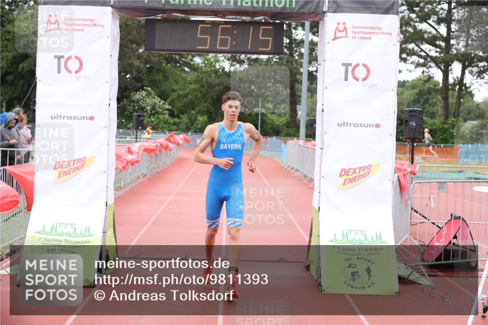 14.06.2026 - 7 Türme Triathlon Andreas Tolksdorf http://msf.ph/oto/9811393 14.06.2026 09:35:26 Schwimmen  meine-sportfotos.de