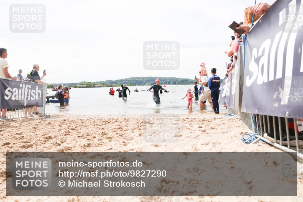 21.06.2026 - Viking Triathlon Michael Strokosch http://msf.ph/oto/9827290 21.06.2026 10:44:35 Schwimmen 601 meine-sportfotos.de