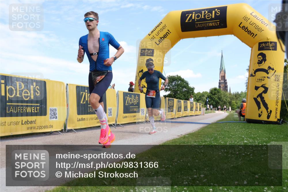 21.06.2026 - Viking Triathlon Michael Strokosch http://msf.ph/oto/9831366 21.06.2026 13:07:17 Laufen 100, 575 meine-sportfotos.de