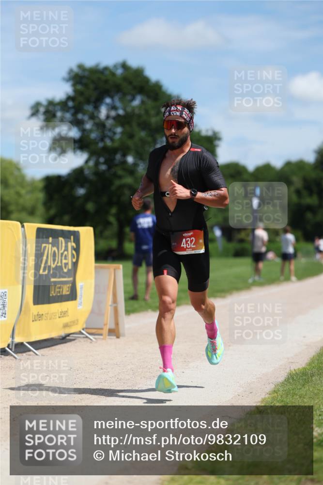 21.06.2026 - Viking Triathlon Michael Strokosch http://msf.ph/oto/9832109 21.06.2026 12:54:16 Laufen 360, 432 meine-sportfotos.de