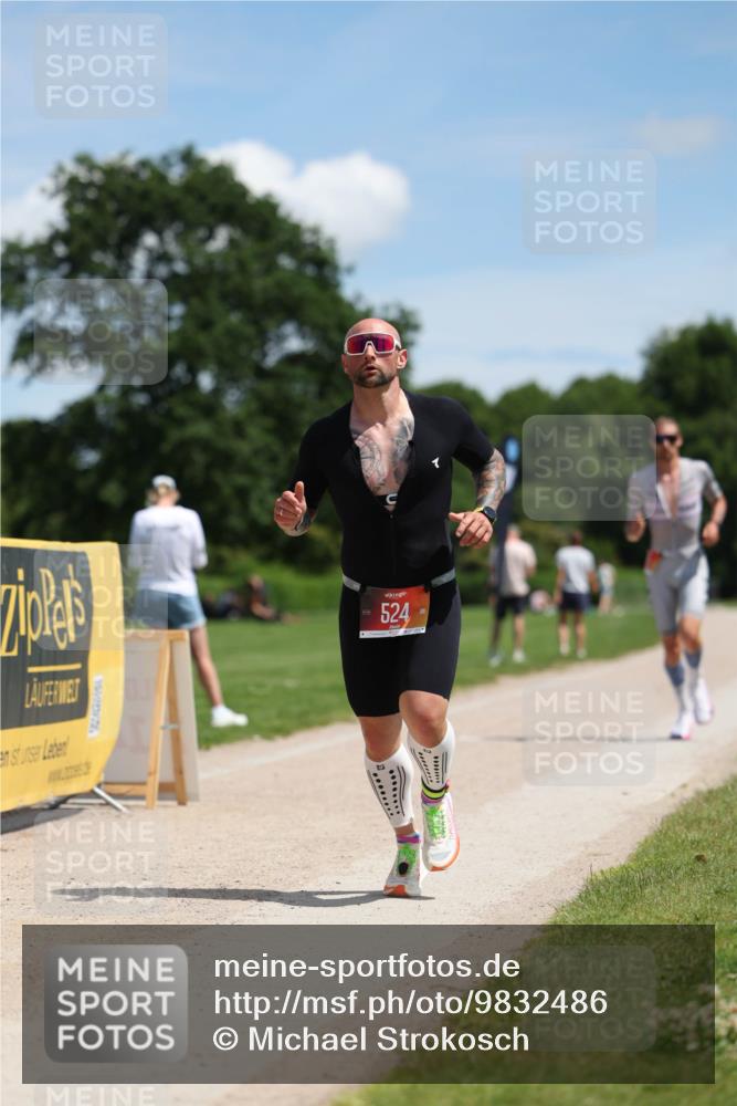 21.06.2026 - Viking Triathlon Michael Strokosch http://msf.ph/oto/9832486 21.06.2026 13:01:33 Laufen 21, 524 meine-sportfotos.de
