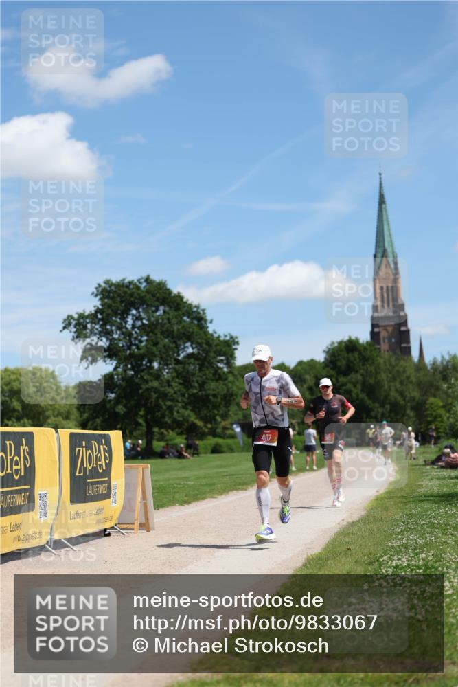 21.06.2026 - Viking Triathlon Michael Strokosch http://msf.ph/oto/9833067 21.06.2026 13:09:42 Laufen 163, 407 meine-sportfotos.de
