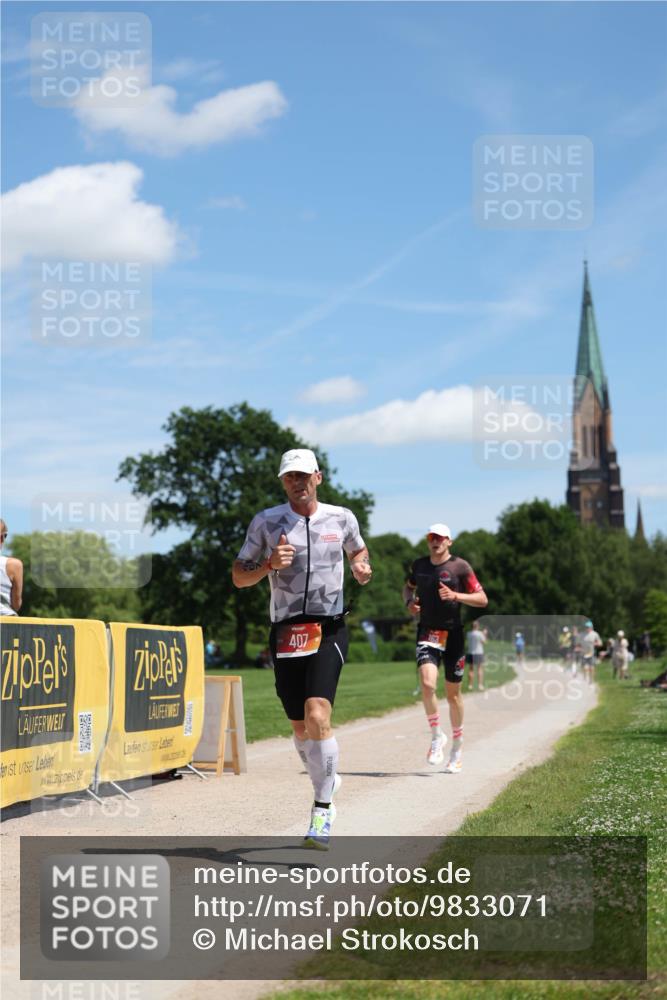 21.06.2026 - Viking Triathlon Michael Strokosch http://msf.ph/oto/9833071 21.06.2026 13:09:43 Laufen 163, 407 meine-sportfotos.de