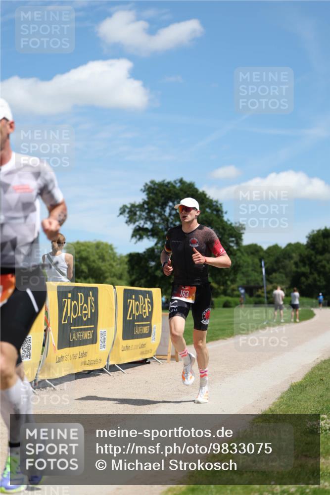 21.06.2026 - Viking Triathlon Michael Strokosch http://msf.ph/oto/9833075 21.06.2026 13:09:45 Laufen 163, 407 meine-sportfotos.de