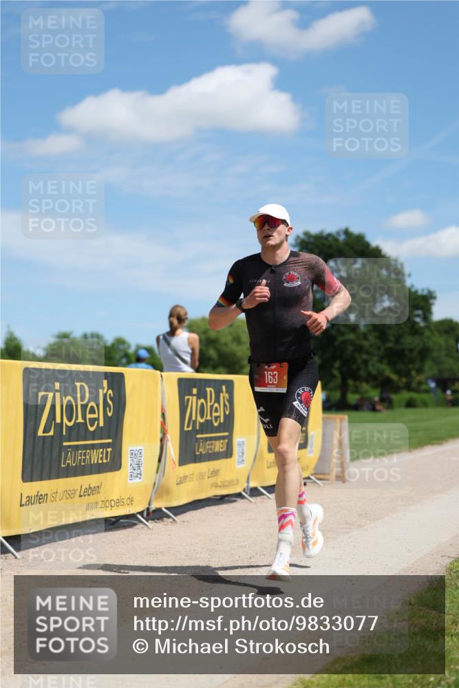 21.06.2026 - Viking Triathlon Michael Strokosch http://msf.ph/oto/9833077 21.06.2026 13:09:45 Laufen 163, 407 meine-sportfotos.de