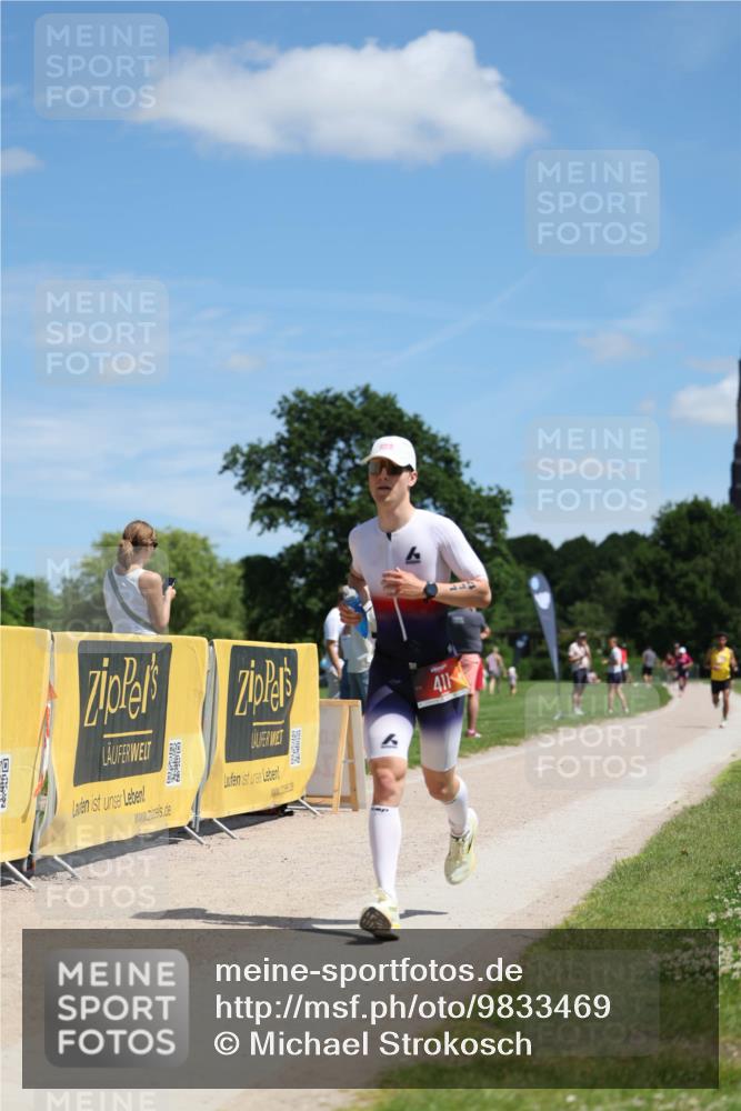 21.06.2026 - Viking Triathlon Michael Strokosch http://msf.ph/oto/9833469 21.06.2026 13:14:51 Laufen 411, 665 meine-sportfotos.de