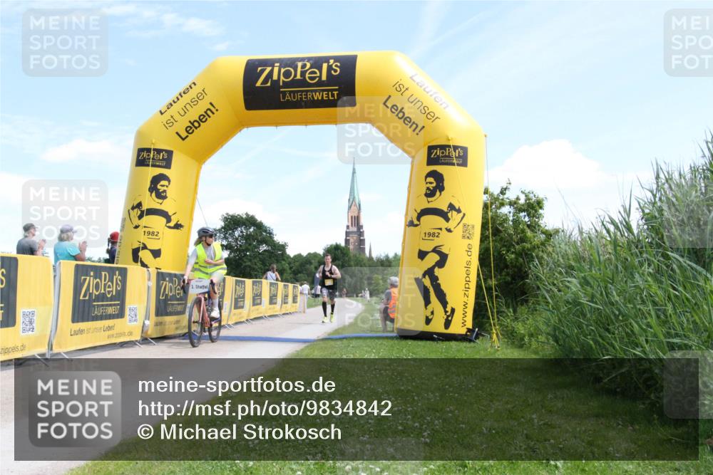 21.06.2026 - Viking Triathlon Michael Strokosch http://msf.ph/oto/9834842 21.06.2026 13:05:22 Laufen 161, 429 meine-sportfotos.de