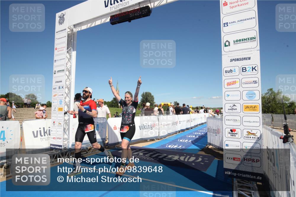 21.06.2026 - Viking Triathlon Michael Strokosch http://msf.ph/oto/9839648 21.06.2026 15:45:08 Ziel 358 meine-sportfotos.de