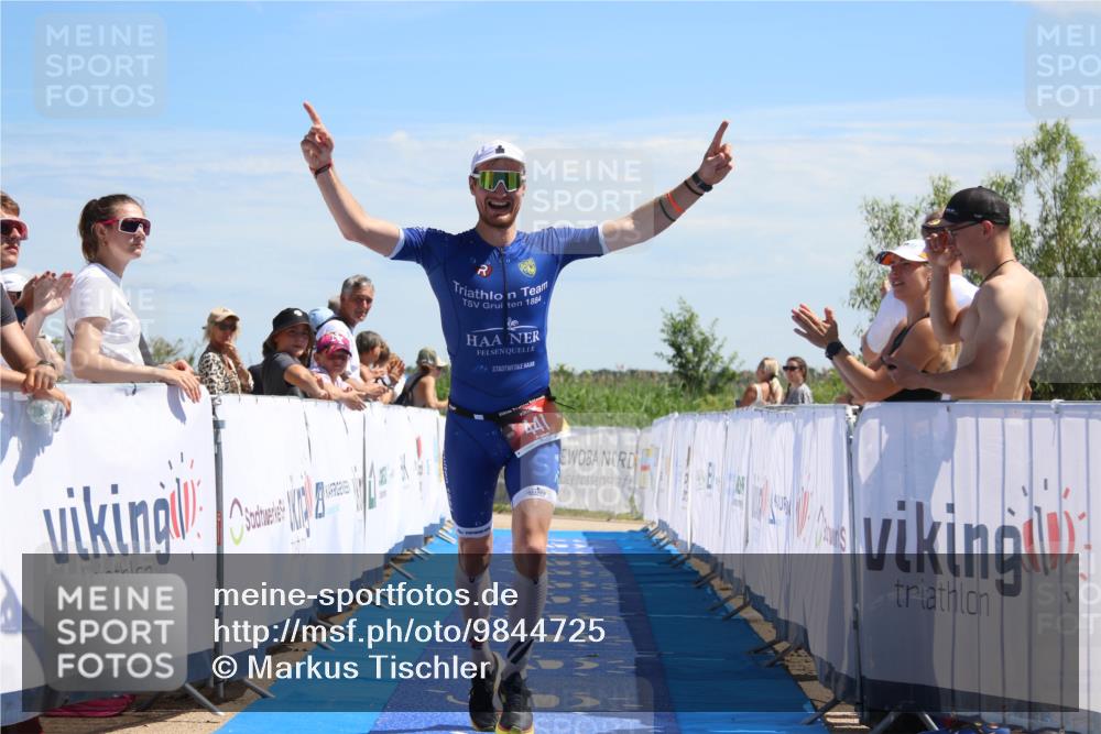21.06.2026 - Viking Triathlon Markus Tischler http://msf.ph/oto/9844725 21.06.2026 14:04:35 Ziel 441 meine-sportfotos.de
