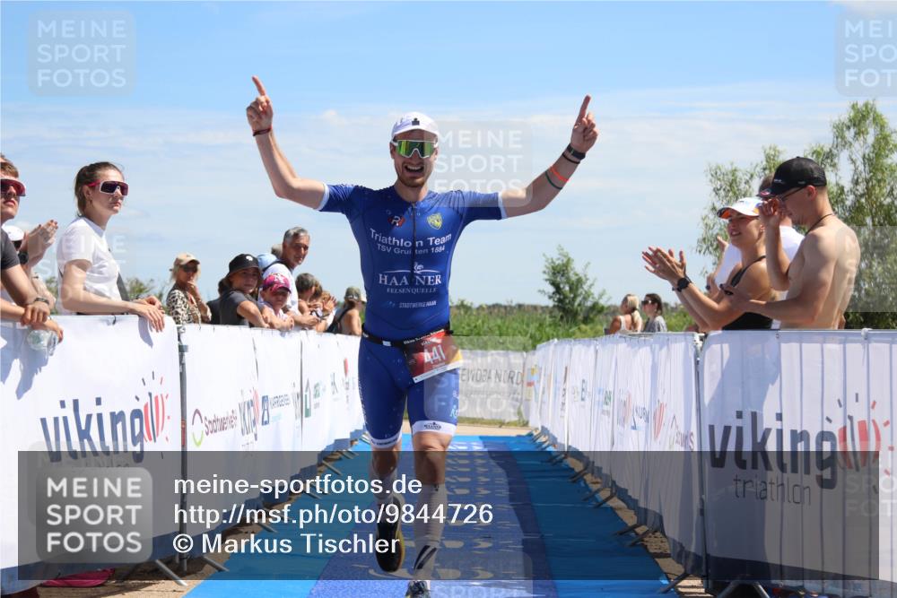 21.06.2026 - Viking Triathlon Markus Tischler http://msf.ph/oto/9844726 21.06.2026 14:04:35 Ziel 441 meine-sportfotos.de
