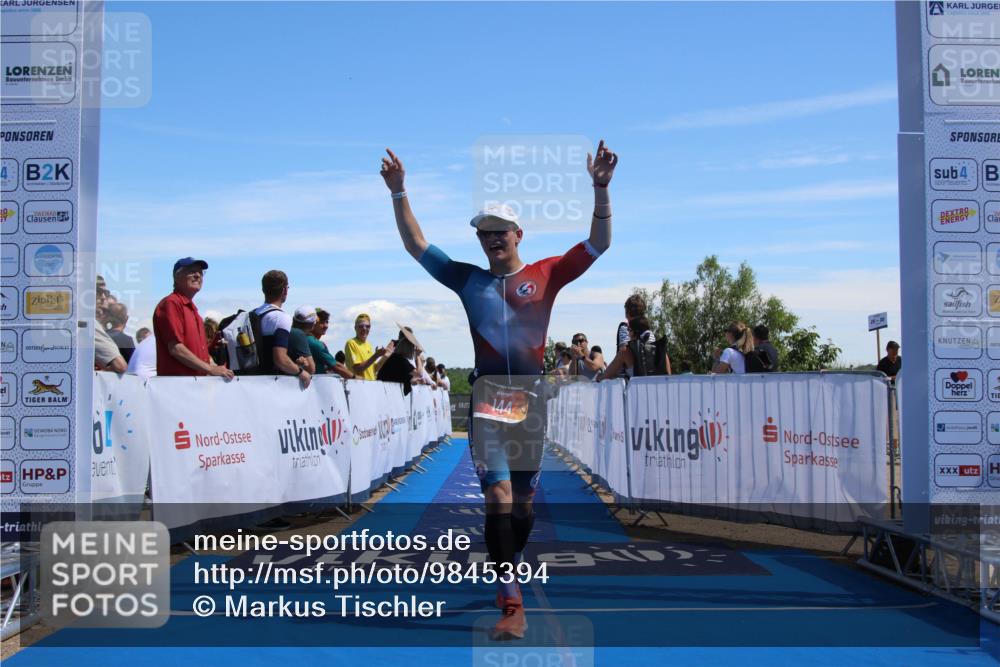 21.06.2026 - Viking Triathlon Markus Tischler http://msf.ph/oto/9845394 21.06.2026 14:39:09 Ziel 144 meine-sportfotos.de