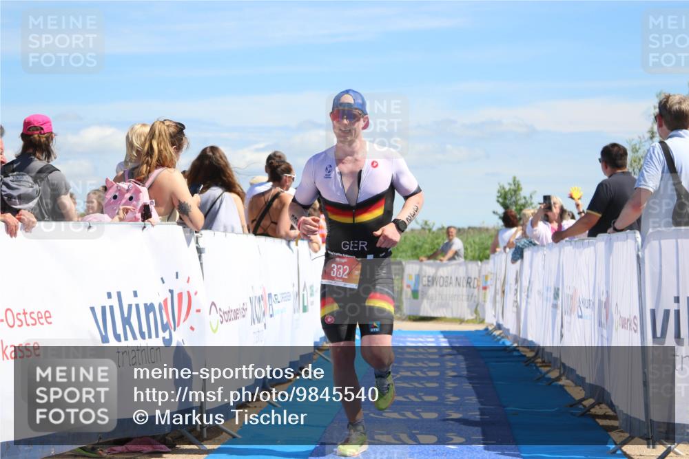 21.06.2026 - Viking Triathlon Markus Tischler http://msf.ph/oto/9845540 21.06.2026 14:43:28 Ziel 332 meine-sportfotos.de