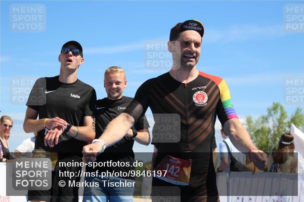21.06.2026 - Viking Triathlon Markus Tischler http://msf.ph/oto/9846197 21.06.2026 14:54:43 Ziel 73, 142, 604 meine-sportfotos.de