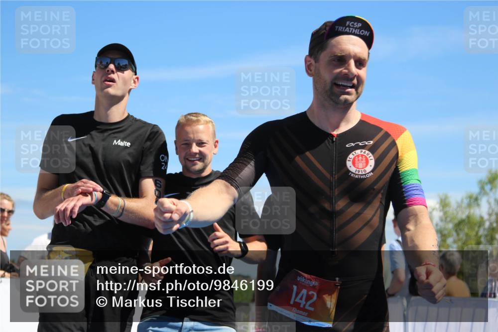 21.06.2026 - Viking Triathlon Markus Tischler http://msf.ph/oto/9846199 21.06.2026 14:54:43 Ziel 73, 142, 604 meine-sportfotos.de