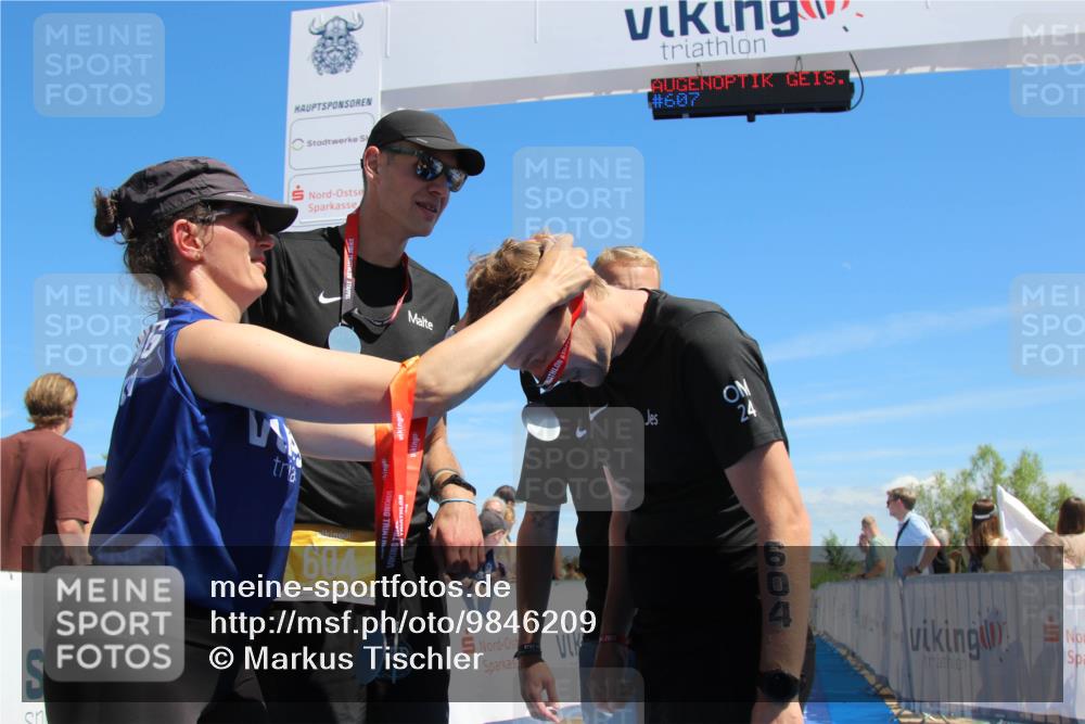 21.06.2026 - Viking Triathlon Markus Tischler http://msf.ph/oto/9846209 21.06.2026 14:55:04 Ziel  meine-sportfotos.de
