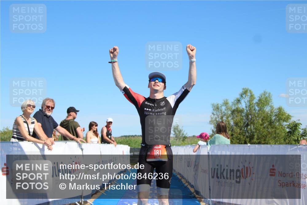 21.06.2026 - Viking Triathlon Markus Tischler http://msf.ph/oto/9846236 21.06.2026 16:22:02 Ziel 181 meine-sportfotos.de