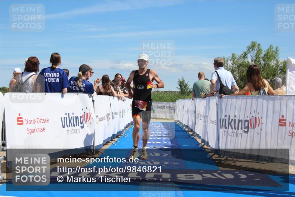 21.06.2026 - Viking Triathlon Markus Tischler http://msf.ph/oto/9846821 21.06.2026 15:03:43 Ziel 271, 456 meine-sportfotos.de